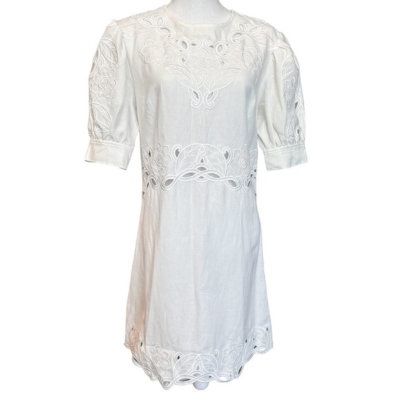 Derek Lam 10 Crosby Everett Embroidered Dress - Picture 4 of 12